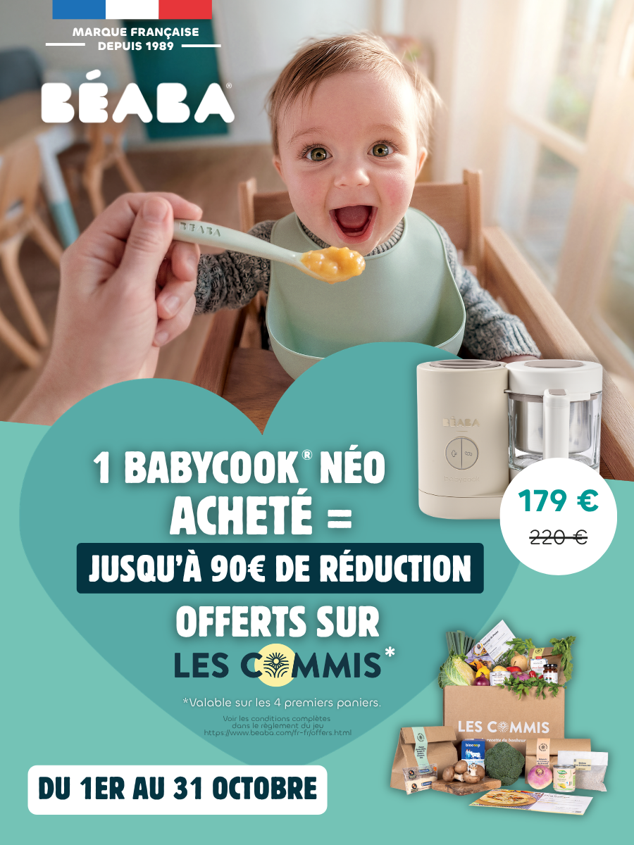 offre les commis x Babycook N&eacute;o